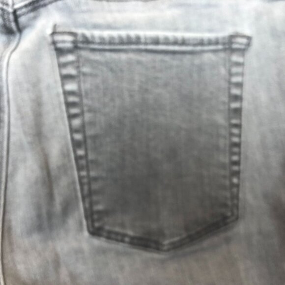 Pacsun Womens Jeans Size 24 Distressed Ankle Skinny Jeggings Frayed Hem Gray Y2K - Picture 13 of 15